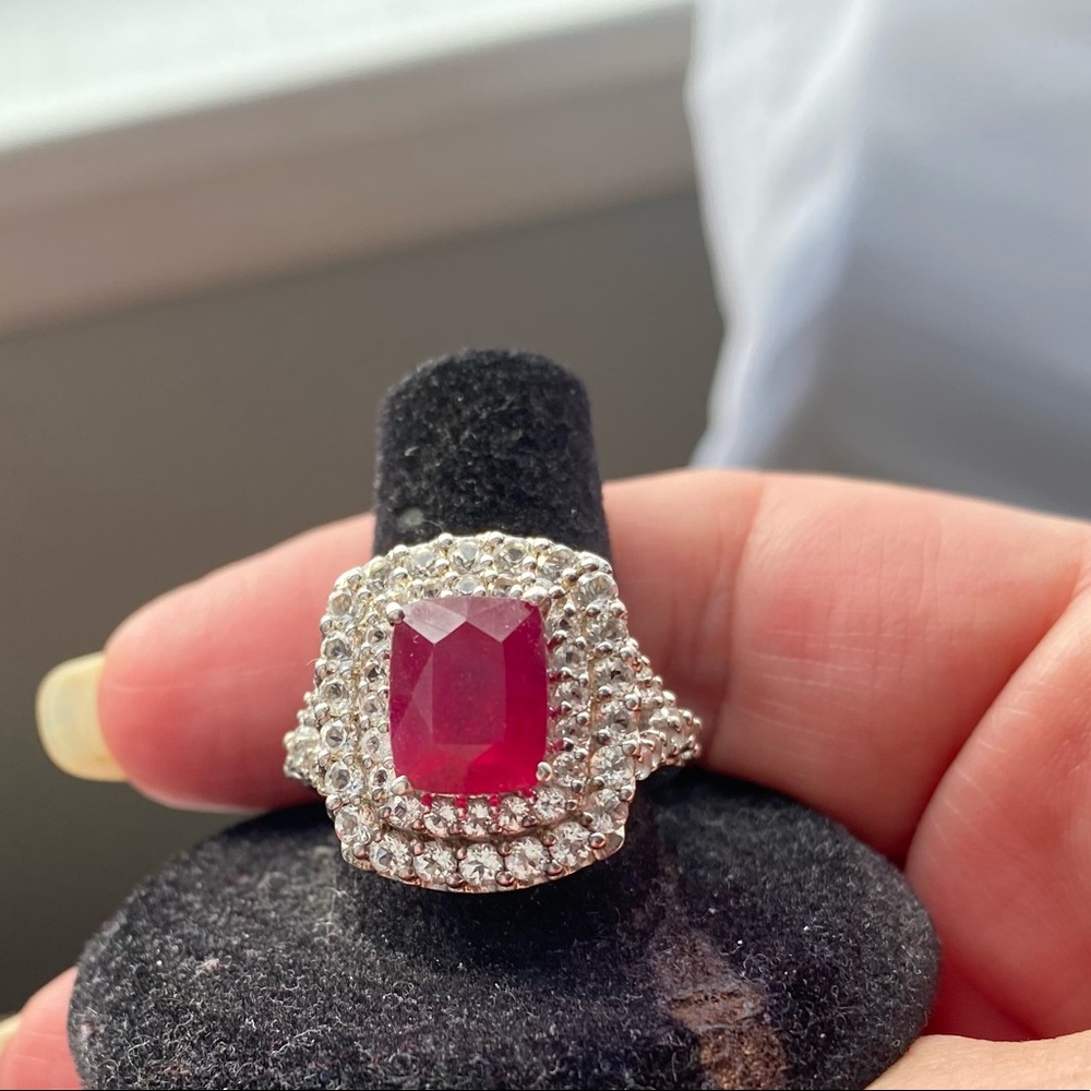@@. Ruby Ring. @@ True Ruby From Our Earth @@ - image 2